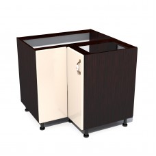 Corp inferior colt cu 2 usi Zebra MDF vanilie simplu